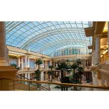 Marco de acero prefabricado marco de vidrio de vidrio Skylight Hall Dome Mall